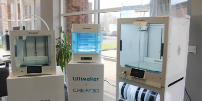 Ultimaker 3D printers in CREAT3D showroom